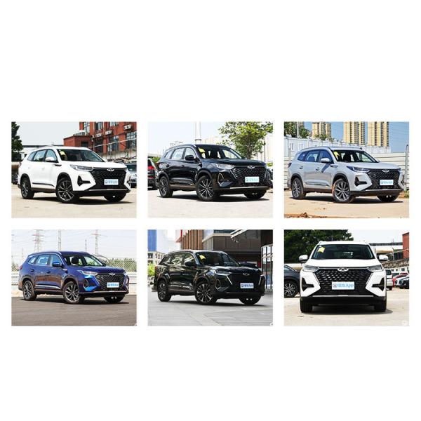 Chery Tiggo 8 Pro Electric Car with Dark Interior Color and Front 4 Rear 2 Radar