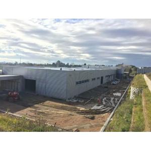 Prefab Steel Commercial Building with Sandwich Panels