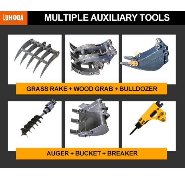 Mini Digger Garden Pelle Family Minibagger Shovel Gulchaggi Farm Small Miniexcavadora Miniescavatore Excavator