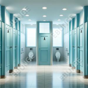 Revolutionary Water Resistant Bathroom Cubicle for Toilet Partitions