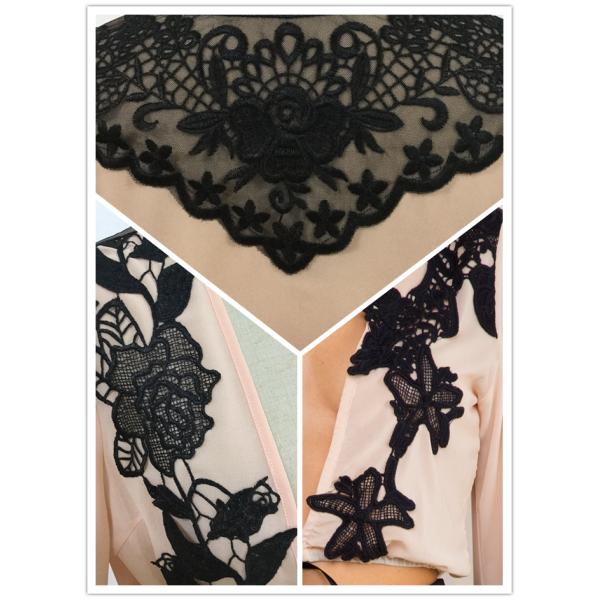 New fashion women tops puffed long sleeve ladies blouse designs