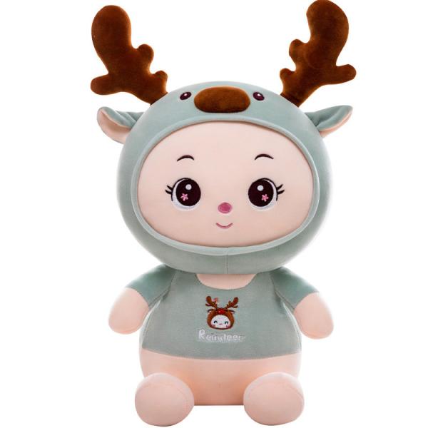 35cm Deer Plush Toy 35cm With Polypropylene Cotton Filling Gift for kids