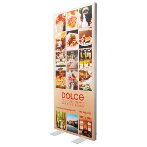 Single Sided SEG Fabric Frames Advertising Light Box 85 * 200 Cm Graphic Size