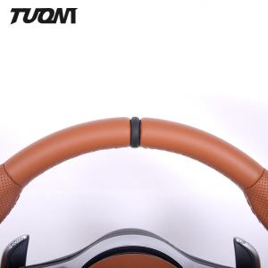 Full Leather Mercedes Benz Steering Wheel With LED Display OEM