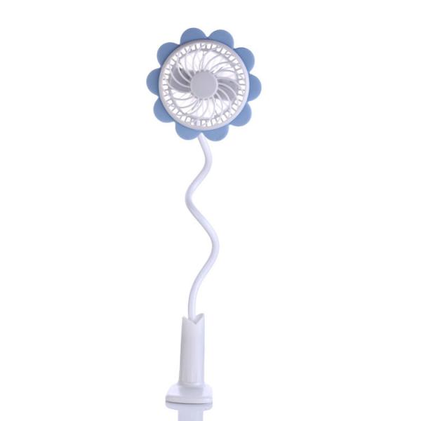 Buy Sunflower Clip fan rechargeable usb 8 inch flexible clip fan at wholesale prices