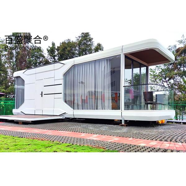 Steel Container Houses Commercial Modular Capsule House with 2 Bedrooms and