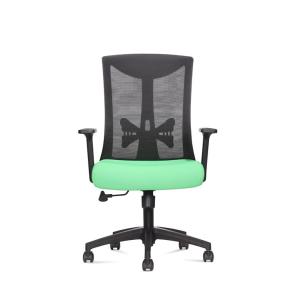 High Density Ribbed Mesh Office Swivel Chair With High Back 0.175CBM Backrest