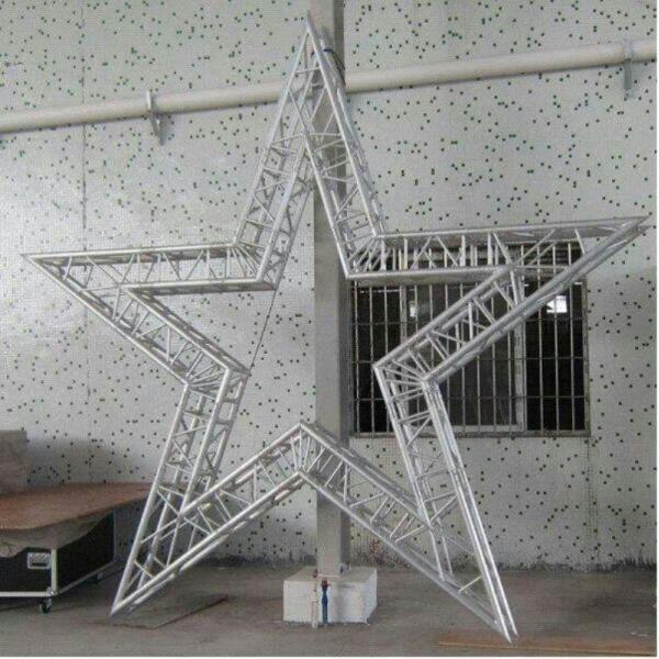 Buy Party Bolt Circular Truss Aluminum For Concert / Cabaret Star Shaped Five Corners at wholesale prices