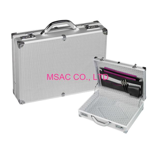 Buy Business Men ' S Aluminum Attache Case 4mm MDF And ABS Panel 2.3 Kgs 460 X 330 X 150mm at wholesale prices
