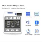 High Precision Blood Glucose Cholesterol Uric Acid Meter Checking Device GULP