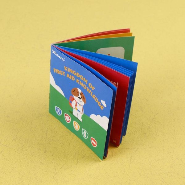 Buy Box Printing Custom Waterproof Cover Softcover Saddle Stitching CMYK Matte Lamination Alphabet Colour Books for Adults Reading at wholesale prices