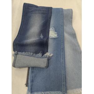 90% Cotton 10% Polyester Heavy Weight Denim Fabric 11oz Dark Indigo