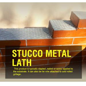 G90 American Standard Galvanized Metal Lath Stucco Plaster Wire Mesh