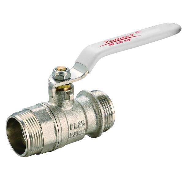 Buy YomteY Brass Quick connect Ball Valve M×M at wholesale prices