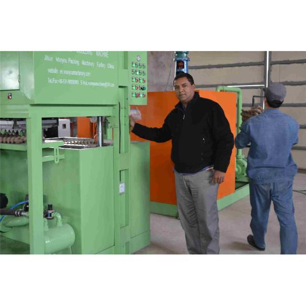 Buy Environment Friendly Paper Egg Tray Making Machine With High Efficiency at wholesale prices