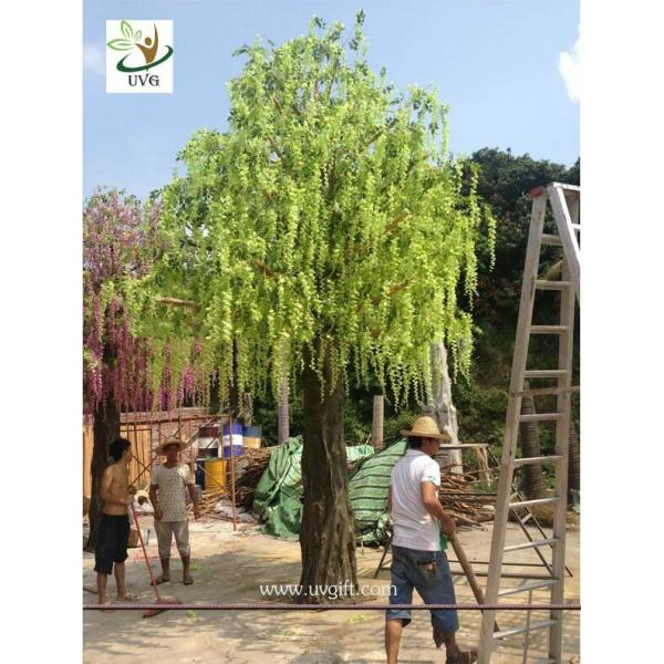 UVG trees are artificial with wisteria blossoms for party and beach wedding decoration WIS013