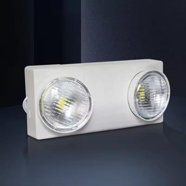 Fire Emergency Lights Rechargeable LED Double-headed Emergency Lights Wholesale