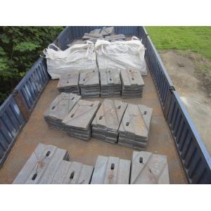 HRC58 BTMCr26 Cement Mill Liners Coal Mill With High Hardness