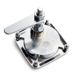 Zinc Alloy T Handle Compression Latch Silver For Taxi Electrical Cabinet