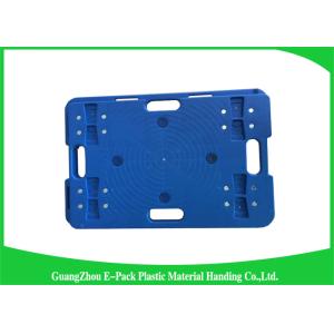 Industrial Big Load Capacity Plastic Dolly Cart , Recyclable Moving Equipment