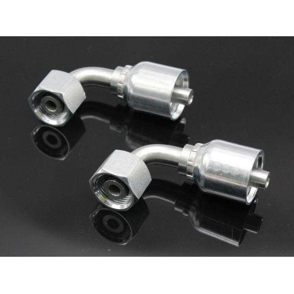 Buy High Pressure BSP Hydraulic Fittings / Hydraulic Elbow Fittings Ferrule Shape at wholesale prices