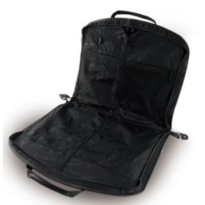 Foldable Business Garment Suit Cover Black Polyester Garment Bag Personalized