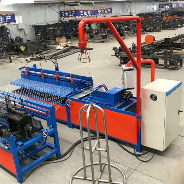 Buy Stable Performance Chain Link Fence Maker Machine Quick Setup at wholesale prices