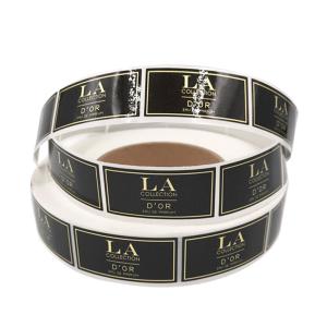 Custom 3D hologram Adhesive Vinyl Stickers For Gel Bottle