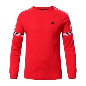 Printed Viscose Long Sleeve Warm Sweater for Men