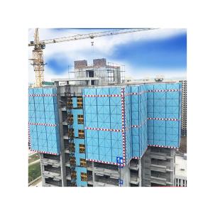 Common Size 1200 X 1800MM Blue Metal Scaffold Safety Netting