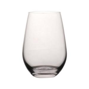 FDA Beverage Hand Blown 375ml Stemless Wine Glasses