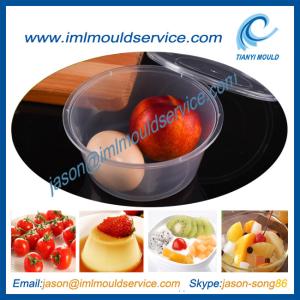 Manufacturer of 500ml disposable thin wall plastic soup bowls mold