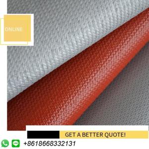 0.45mm Satin Weave Silicone Coated Glass Fabric 40/40 Gram 2 Meter Width