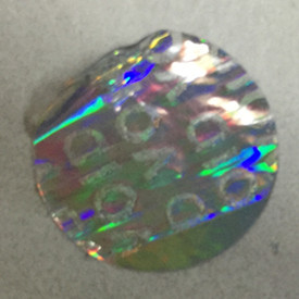 Buy Tamper Evident Void Hologram Sticker / Hot Stamp Stickers Glossy Varnish at wholesale prices