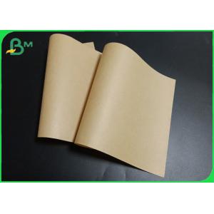 Durable Unbleached Brown Kraft Paper Jumbo Roll With Food Grade
