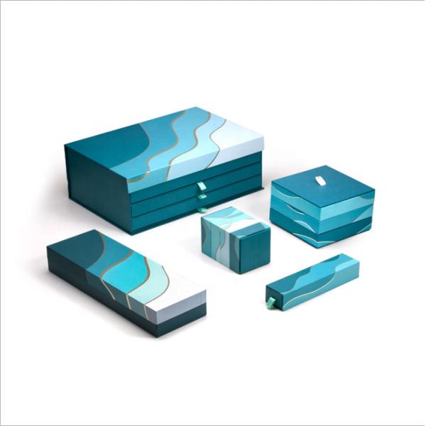 Handmade Kraft Cardboard Luxury Paper Gift Box For Cosmetic / Perfume