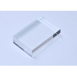 Buy cheap 0.2mm Rectangular Sapphire Windows Stable Chemical Properties from wholesalers