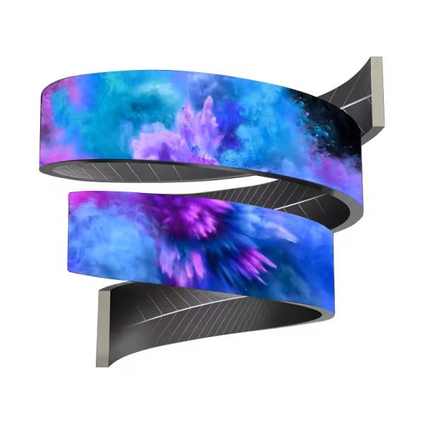 Buy P3 Flexible LED Display Screen Panel Multiple Pixels FCC Certificated at wholesale prices