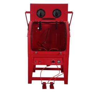 AA4C 1000L Industrial sandblasting cabinet rust removing sandblaster heavy duty
