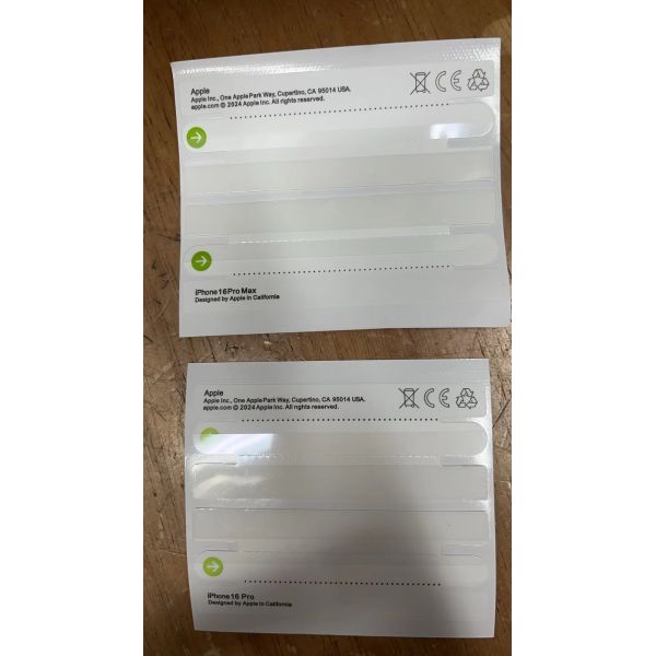 100PCS/Bag Phone Package Box Seal Stickers Box Seal For Iphone 17 16 15 14 13 12 Series