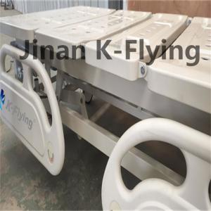 Double Handles Manual Nursing Bed Ergonomic Split Guardrail