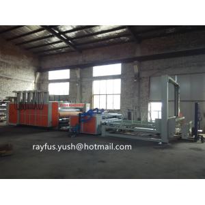 Flexo Printing Slotting Machine Die Cutting Stacking Carton Box Manufacturing