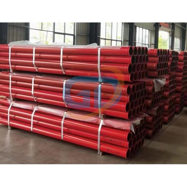7.5mm Concrete Pump Delivery Pipe Twin Wall Putzmeister Schwing Cifa