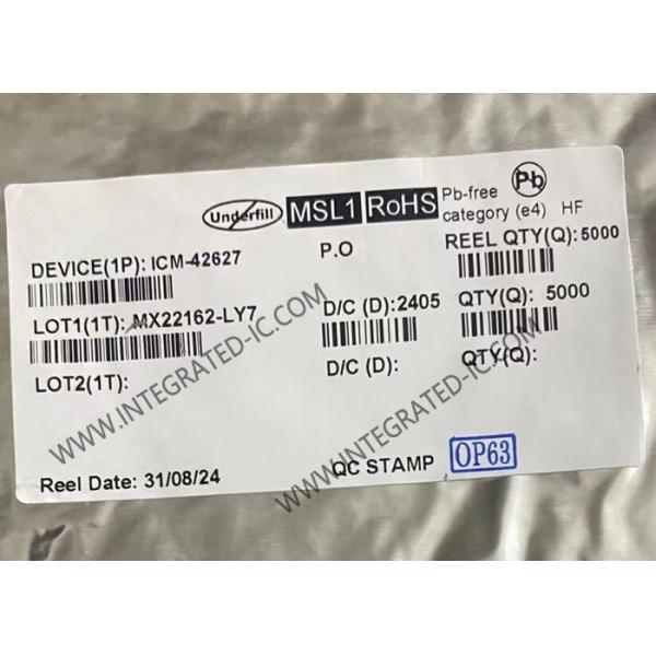 Buy ICM-42627 Sensor IC High-Performance 6-Axis MotionTracking IMU With AirMotion Library at wholesale prices