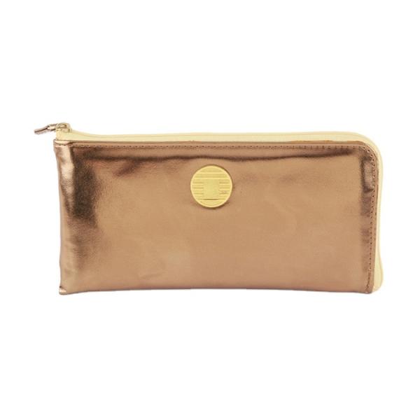 Buy EN17 20x2x10cm Ladies Genuine Leather Wallets Zipper Change TPCH Saffiano at wholesale prices