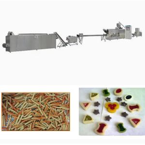China Continuous & Automatic Dog Food Extruder Single Screw  Food Processing Line on sale