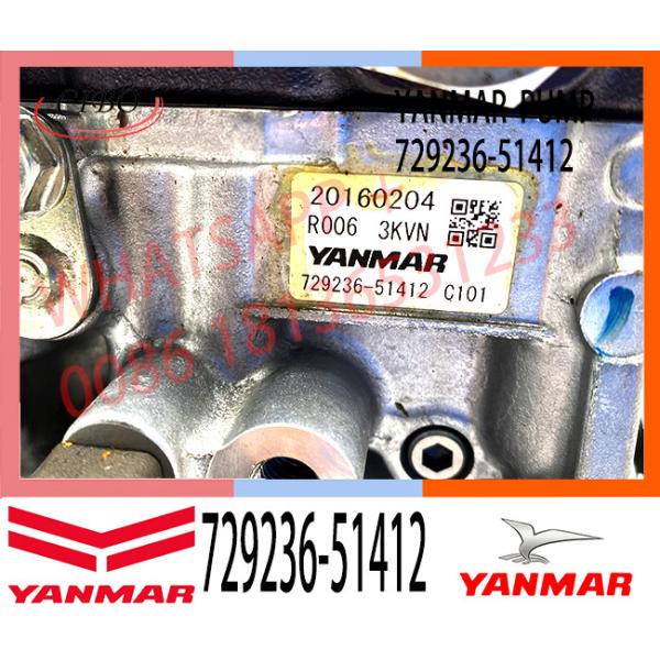 Buy Diesel engine 3TNV84 3TNV88 fuel injection pump Hydraulic head rotor X3 729267-51361 729242-51380 729236-51412 at wholesale prices