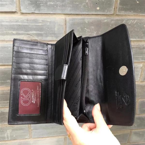 Authentic Stingray Skin Lady Long Trifold Wallet Genuine Leather Women Elephant Clutch Purse Female Large Card Holders