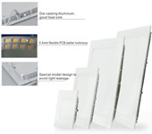 Quality 3W - 25W Recessed Dimmable LED Downlight For Indoor Lighting 18650 30AH Battery for sale