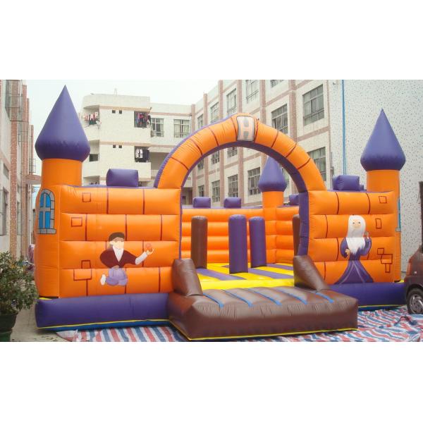 Buy Commercial Amazing Inflatable Bouncy Castle , Inflatable Amusement Park at wholesale prices